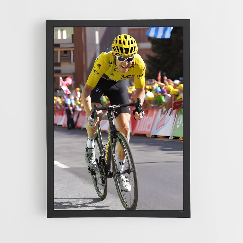 Poster L'Ascension de Geraint – affiche Cyclisme (vue 2)